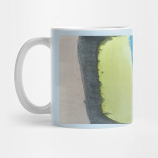 Four Different Unusual Unique Coloured Shapes Design Mug